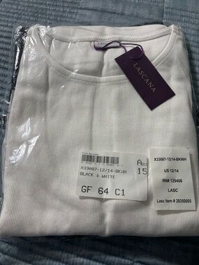 NWT Lascana Two Pack Basic Tank Tops